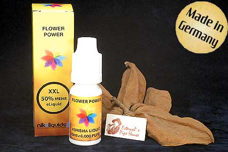 Niko Liquids E-Shisha "Gelb" Flower Power 15ml